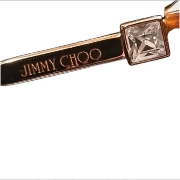 Jimmy Choo Stylish Square Gradient Sunglasses comfortabele fit, with case main image 4